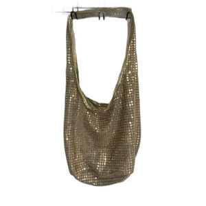 Chateau Gold Sparkly Hobo Bag Purse